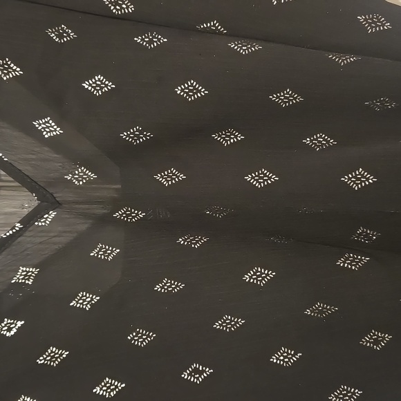 EUC White House Black Market Black Ruffled Tiered Mini Dress Women's Size XXS - Picture 2 of 9